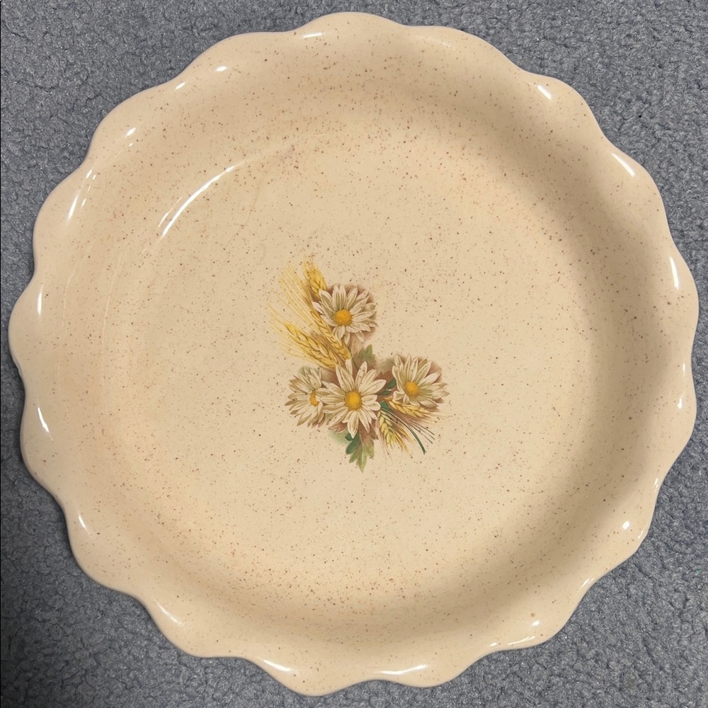 Vintage Decorative Pie Plate
